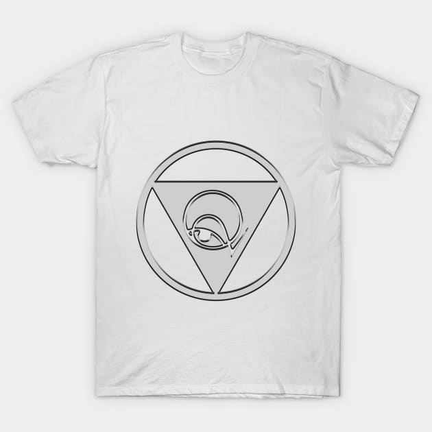 V2020-EYECON-MEDALLION-TITANIUM T-Shirt by VISION2020